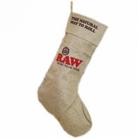 Raw Christmas Stocking